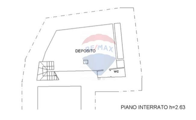 Pianta 2D - Commercial Premises Via de Bernardi Bonomo
 
17, Clusone - floor plans 1