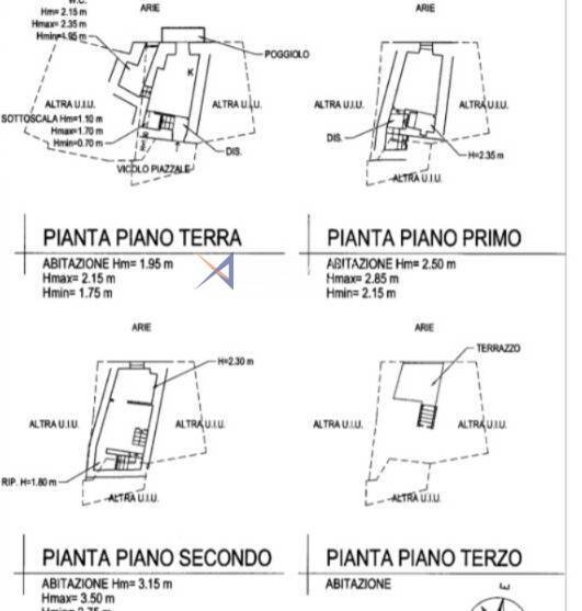 Foto 28 - Three-room apartment Ceriana - floor plans 1