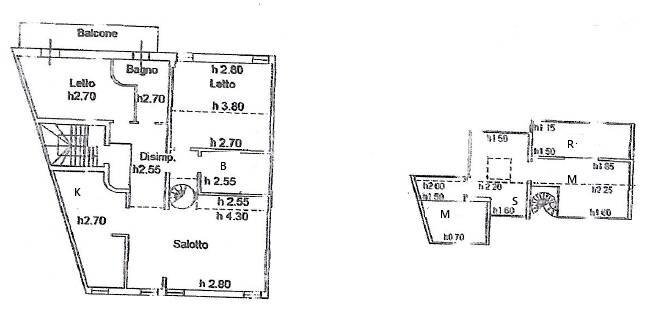 Foto 47 - Appartamento Corso Porta Mare, Ferrara - planimetria 1