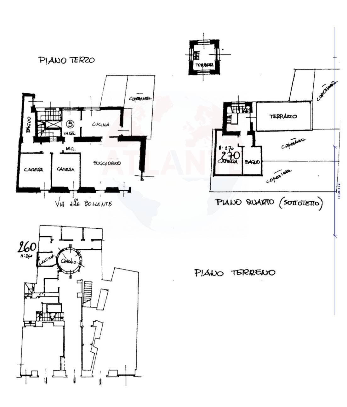 Foto 46 - Appartamento Via della Bollente
 
46, Acqui Terme - planimetria 1
