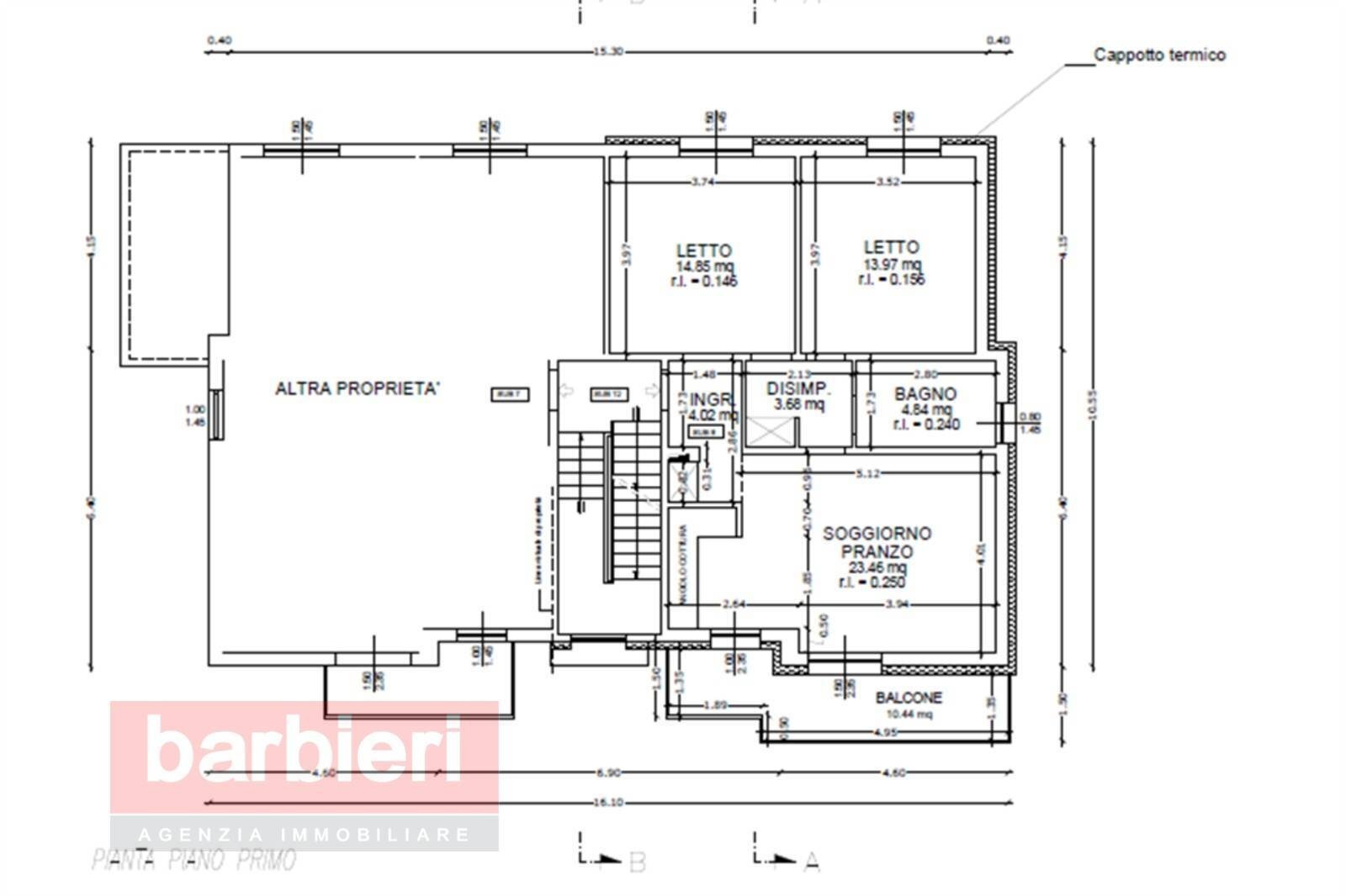 Foto 24 - Trilocale Via Garda
 
20/A, Cervia - planimetria 1