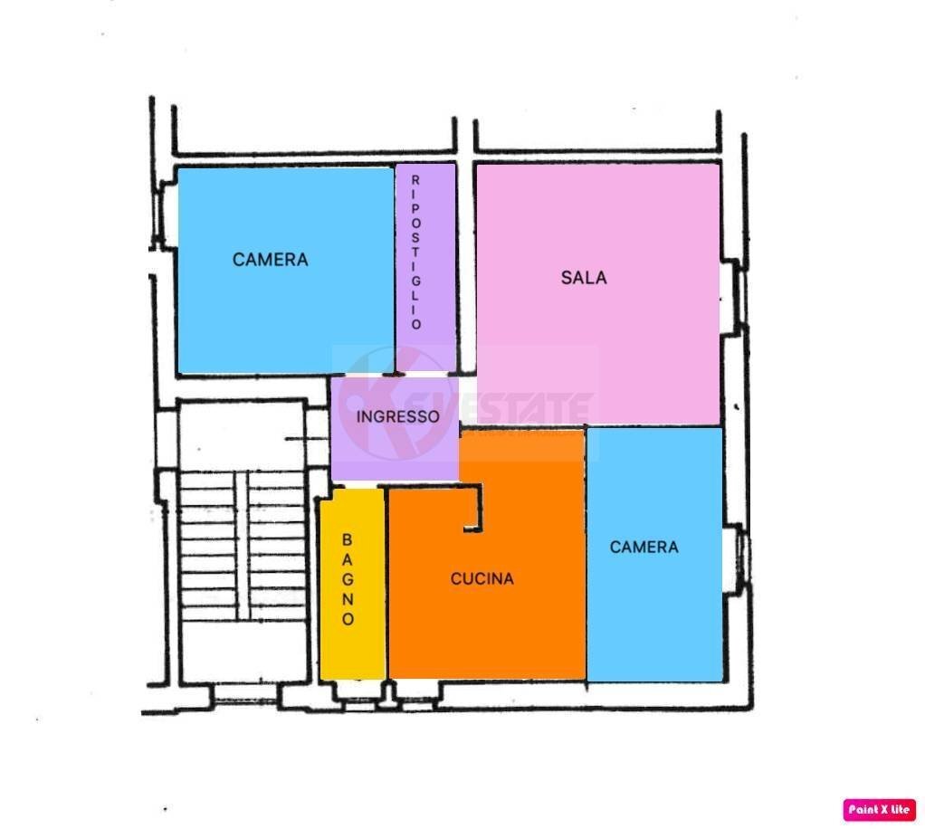 Foto 26 - Appartamento Via Piga
 
1, Sassari - planimetria 1