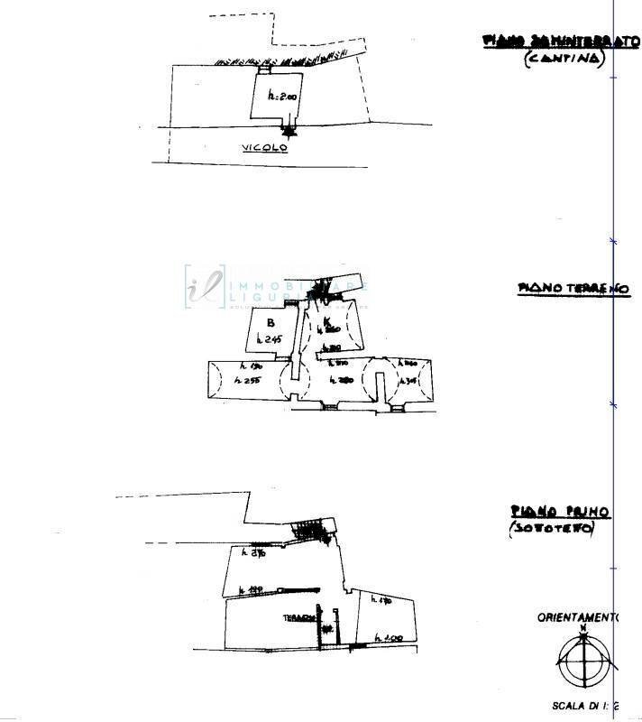 Foto 29 - Rustico frazione berrioli, Erli - planimetria 1