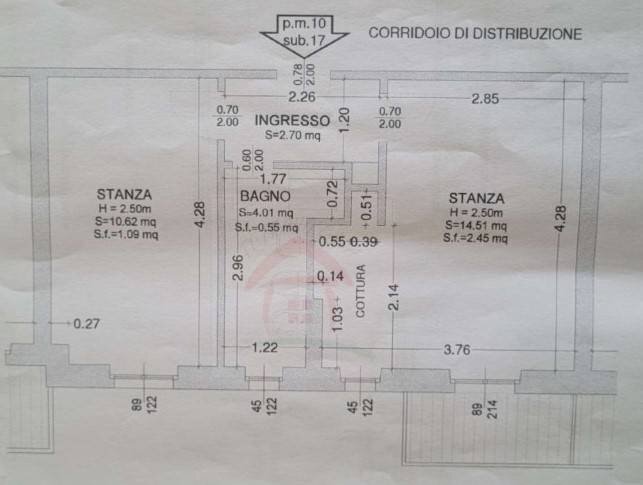 Foto 15 - Bilocale Localita' Norge
 
35, Trento - planimetria 1