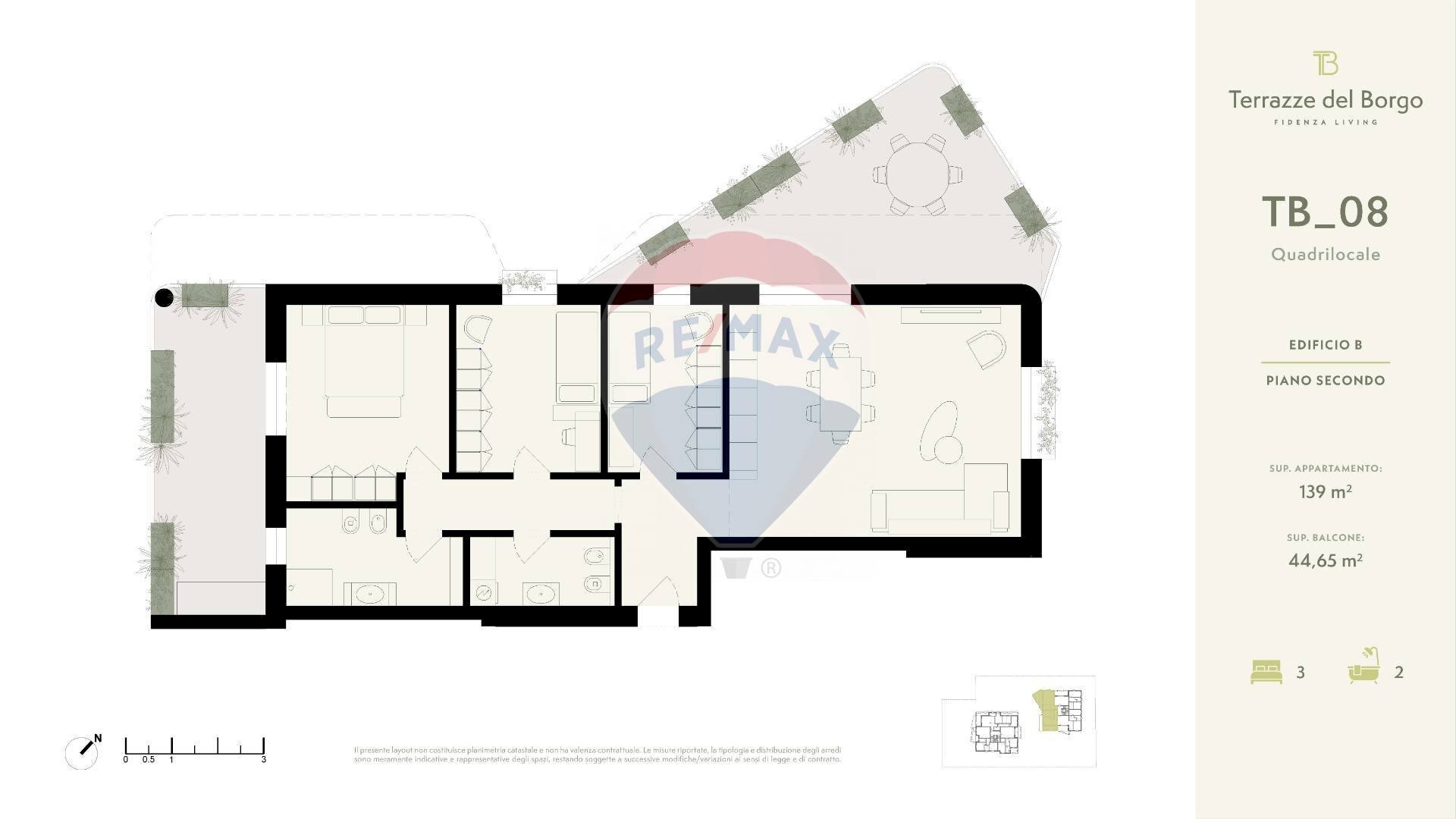 Pianta 2D - Quadrilocale Via Berzieri
 
11, Fidenza - planimetria 1
