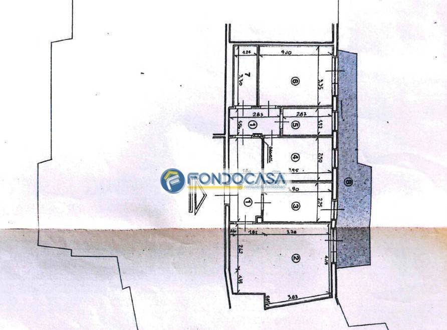 Foto 25 - Casa indipendente Strada Comunale della Bassa Tambura, Massa - planimetria 1