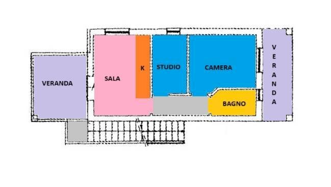 Foto 29 - Appartamento Località La Capazza
 
snc, Viddalba - planimetria 1