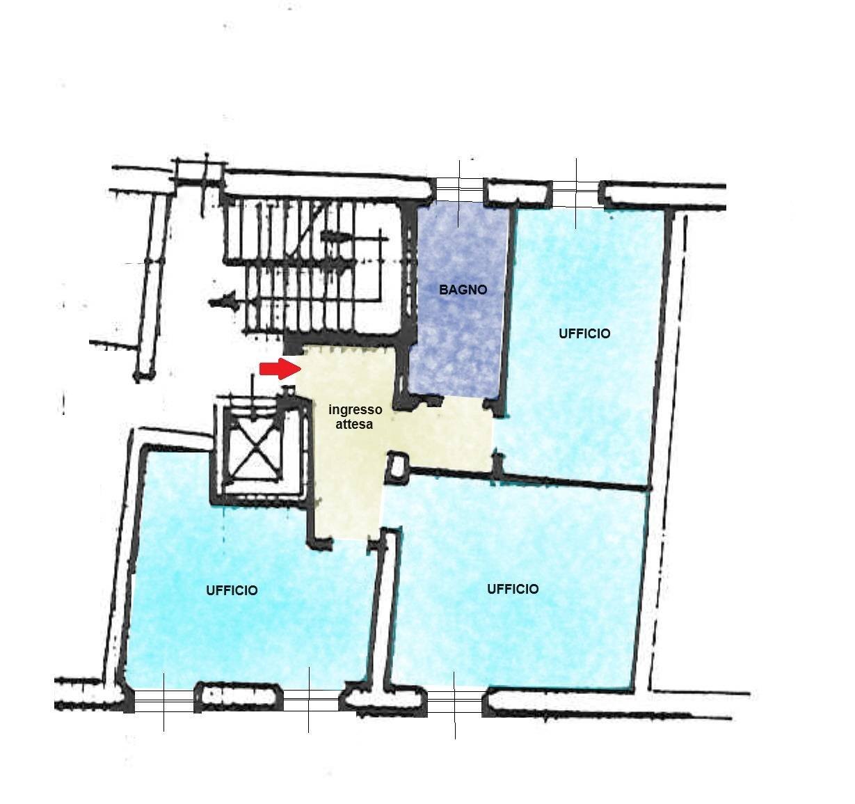 Foto 16 - Ufficio Savona - planimetria 1