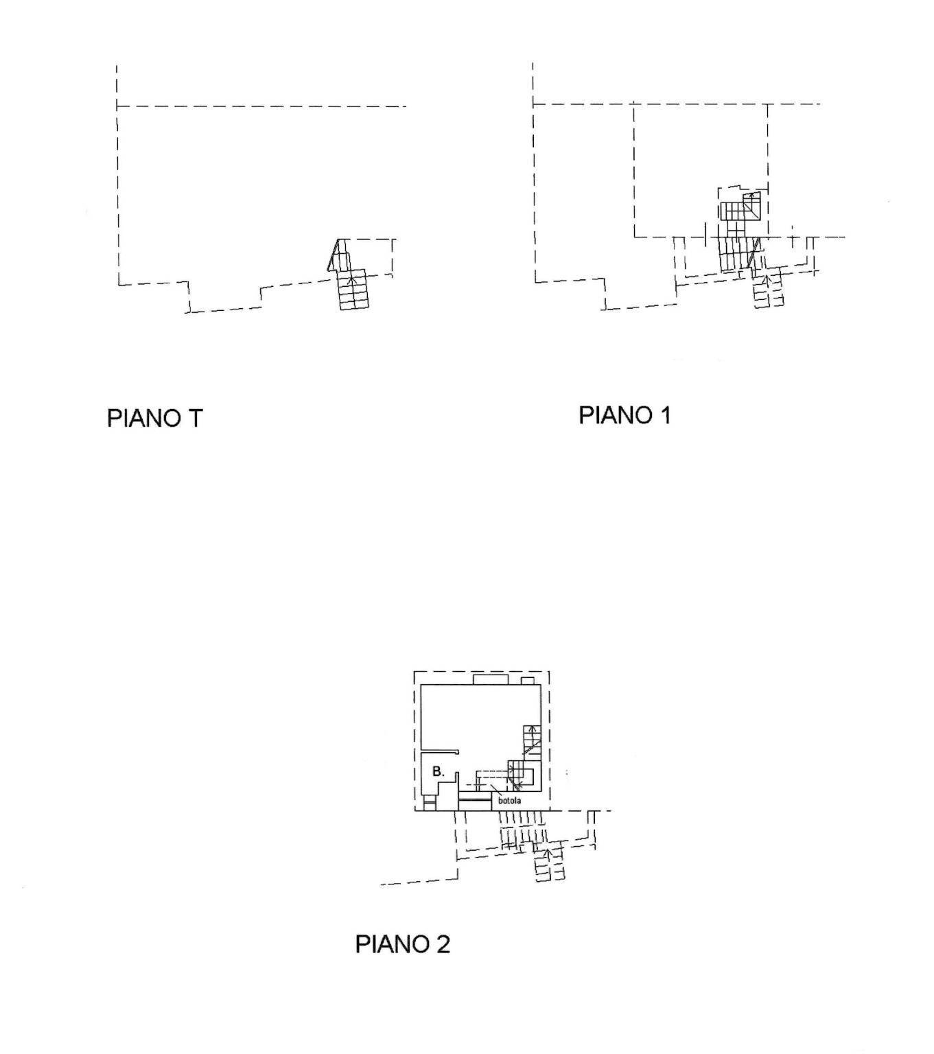 Four-room apartment via Duca degli Abruzzi, Cisternino - floor plans 1