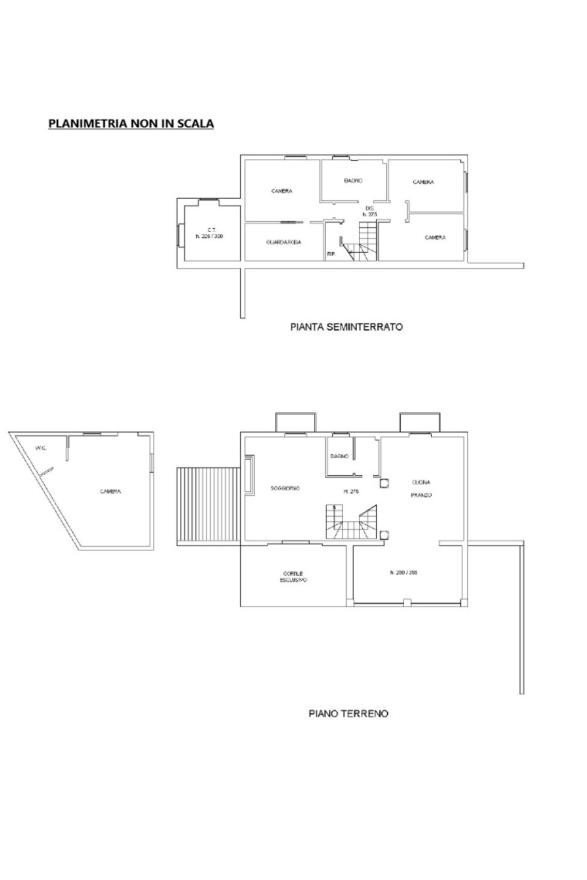 Villa via 4 Novembre, Rosignano Monferrato - planimetria 1