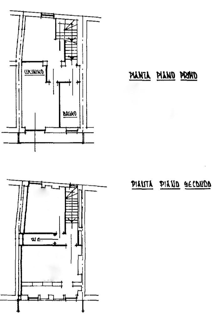 Semi-detached house Via Gamberi, San Francesco al Campo - floor plans 1