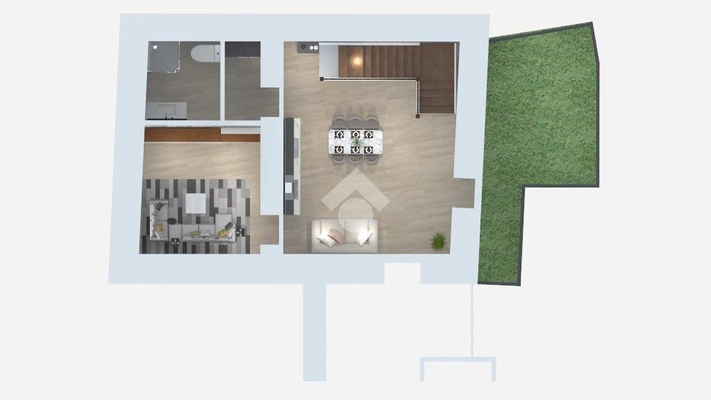 Casa semi indipendente Via Roma, Vaie - planimetria 1