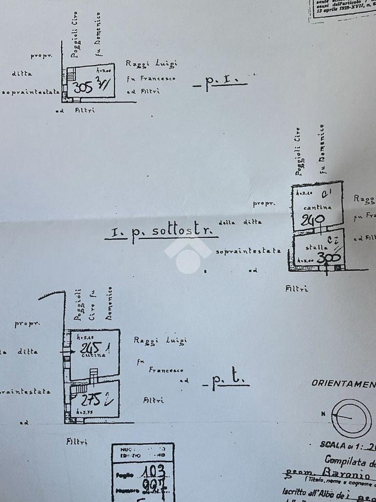 Casa semi indipendente Via savignano di rigo, Sogliano al Rubicone - planimetria 1