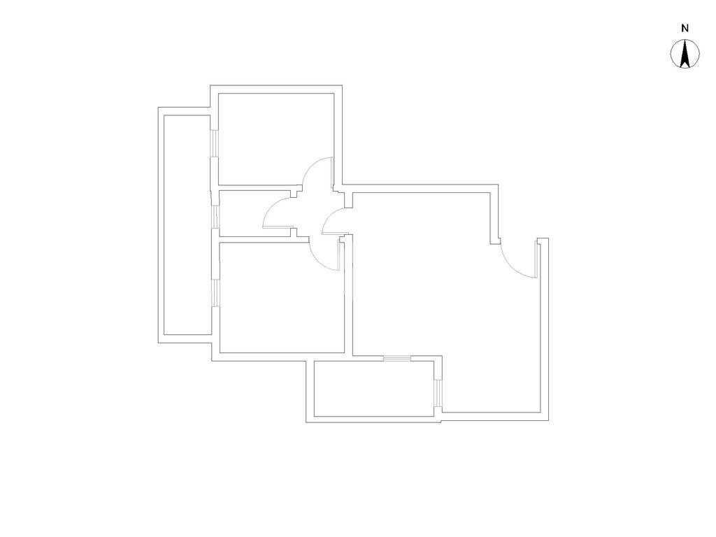 Three-room apartment Viale Francesco Petrarca, Ravenna (neighborhood Lido Adriano) - floor plans 1