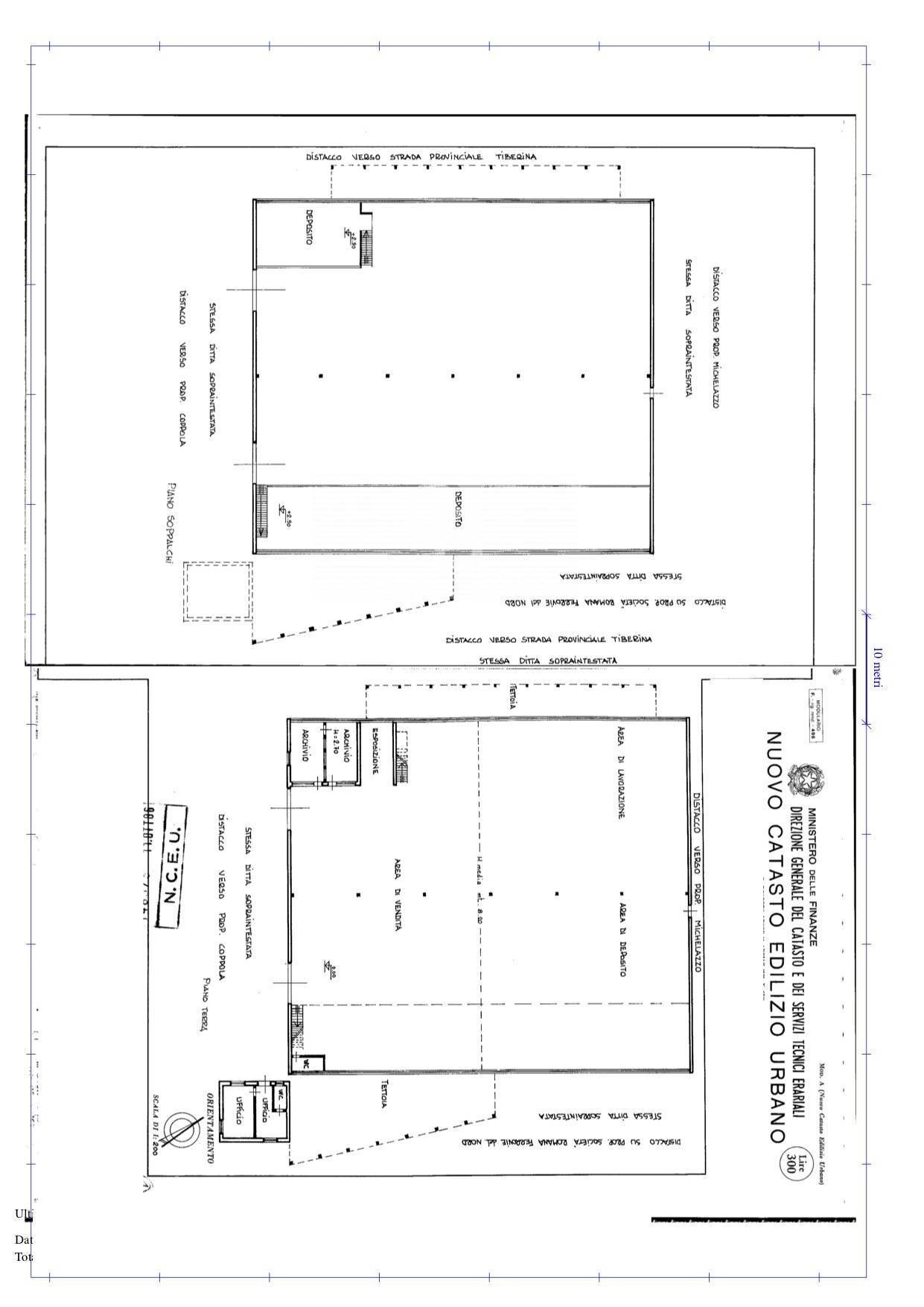 Foto 29 - Commercial Premises Via Tiberina, Roma - floor plans 1