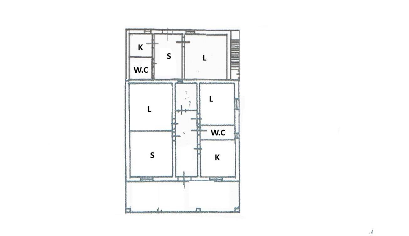 Villa Bifamiliare Strada Cona D'oro, Martina Franca - planimetria 1