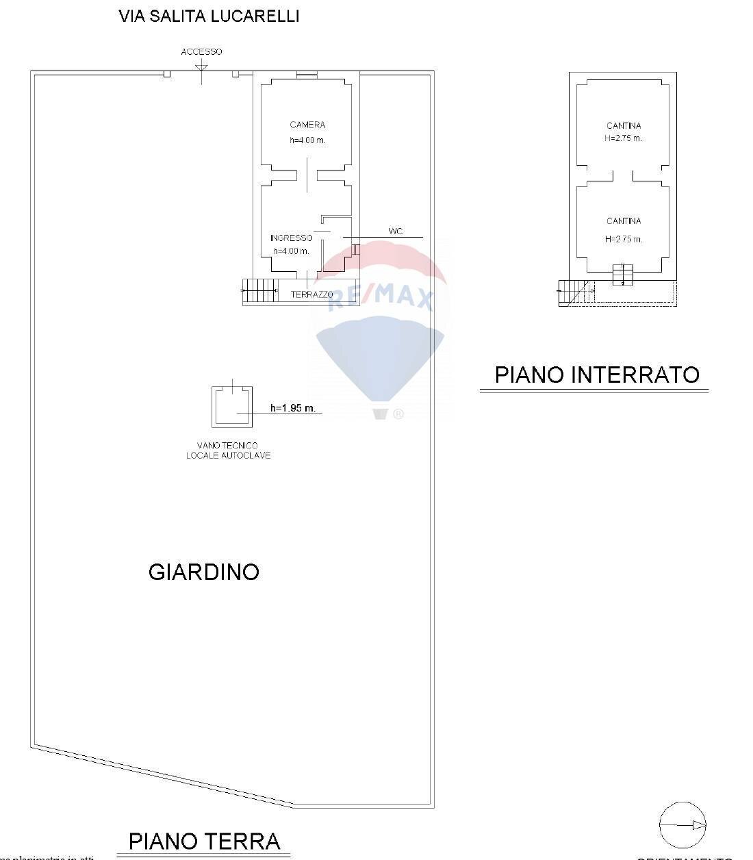 Pianta 2D - Villa Via Salita Lucarelli
 
65, Crispiano - planimetria 1