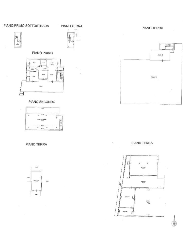 Independent house Via Alessandro Fleming, Acqui Terme - floor plans 1