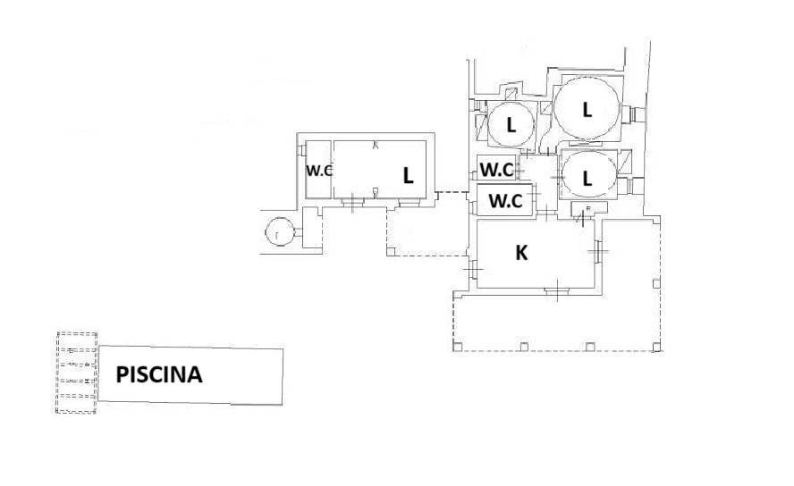 Rustic Viale Vermicelli, Fasano - floor plans 1