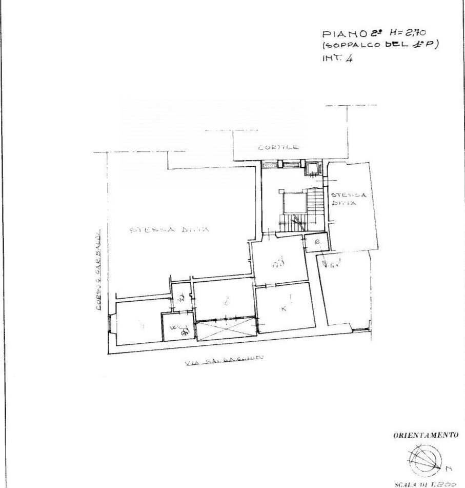 Foto 21 - Trilocale Corso Giuseppe Garibaldi
 
113, Barletta - planimetria 1