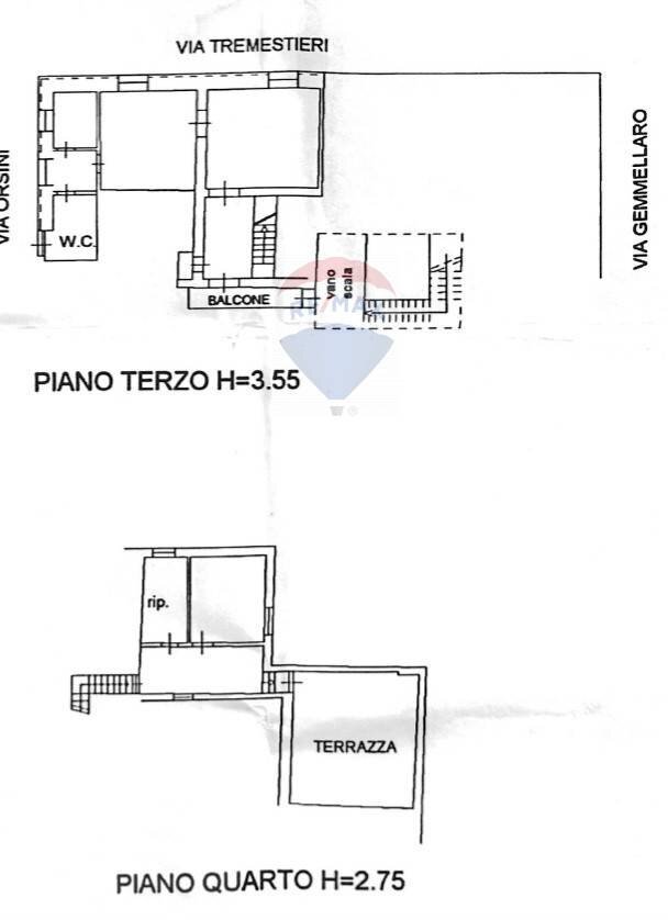 Pianta 2D - Appartamento Via Gemmellaro
 
40, Catania - planimetria 1