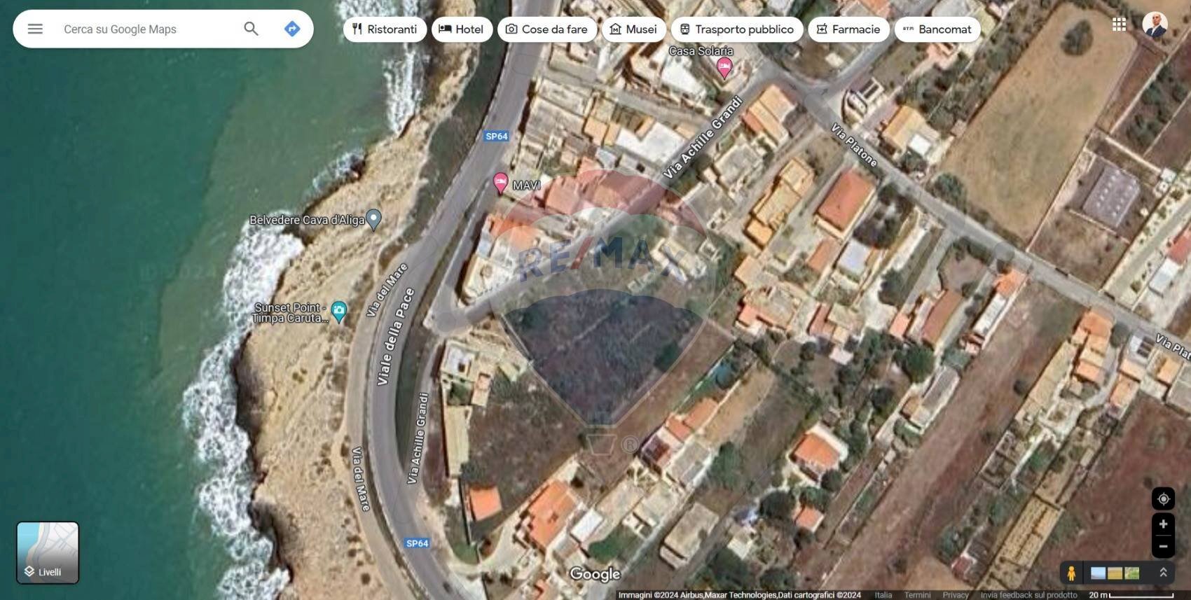 Posizione della mappa - Agricultural land Scicli - floor plans 1