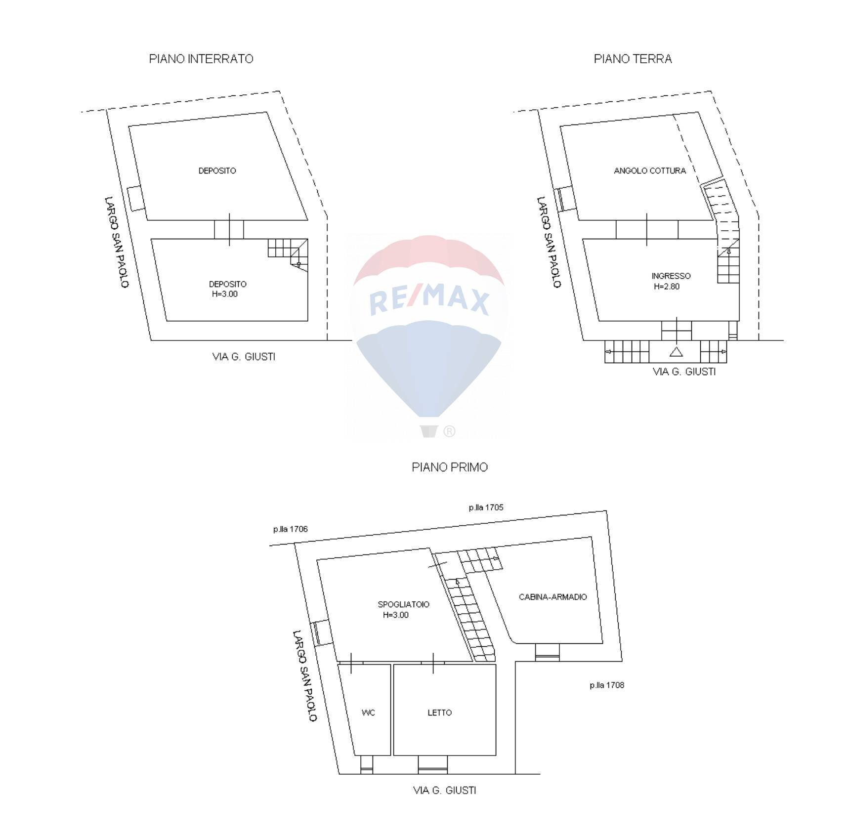Pianta 2D - Casa indipendente Via Giusti
 
121, Ragusa - planimetria 1
