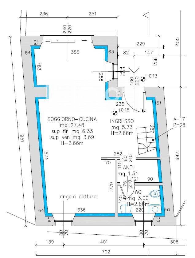 Foto 20 - Independent house via Di Mezzo
 
54/A, Udine - floor plans 1