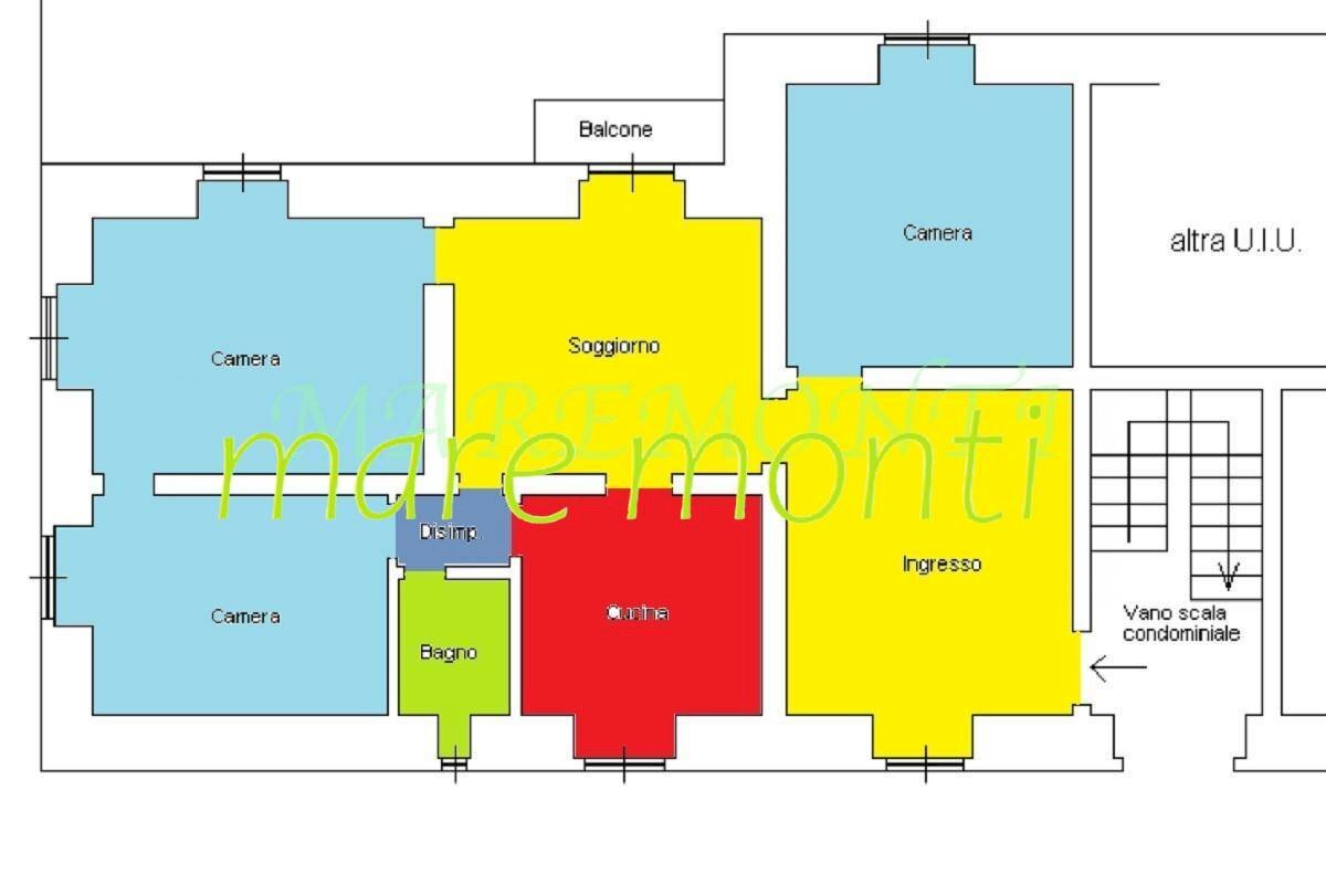 Foto 41 - Apartment via assareto
 
3, Savona - floor plans 1
