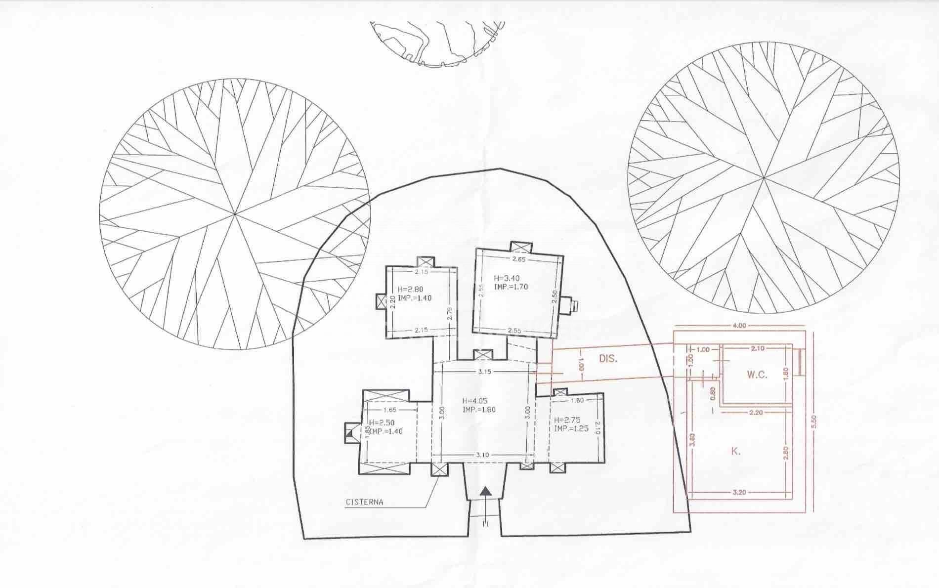 Foto 68 - Baita Contrada Sardella
 
snc, San Michele Salentino - planimetria 1