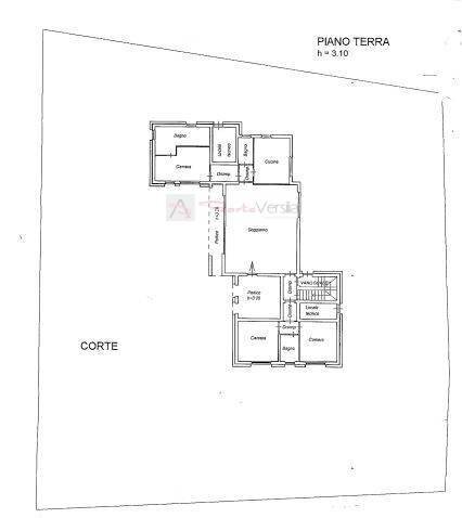 Foto 44 - Villa Montignoso - floor plans 1