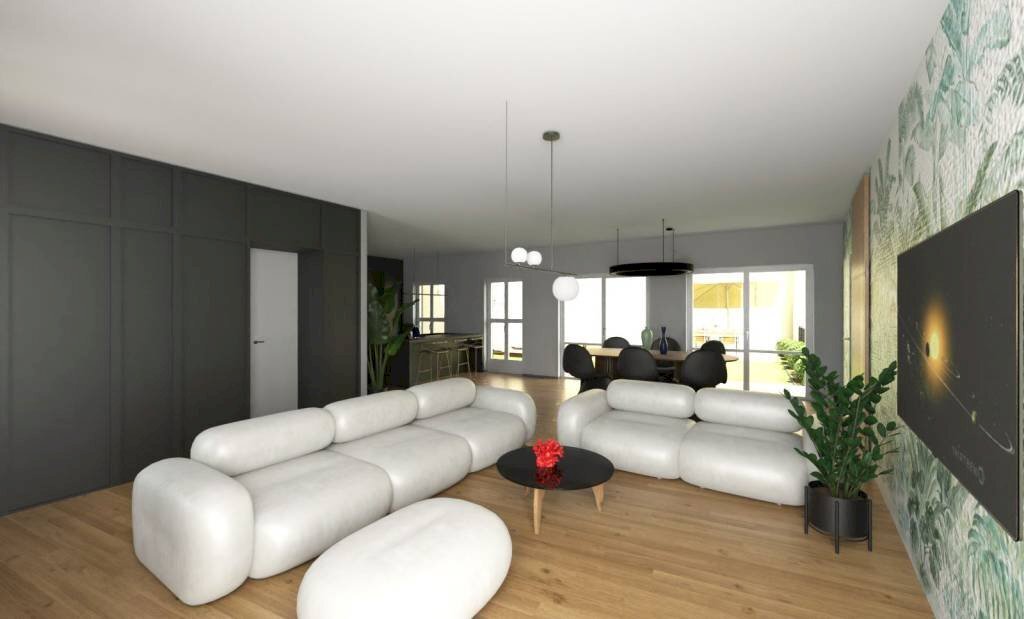 Salone - Appartamento via Griselda, Saluzzo - foto 2