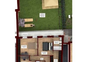 Planimetria - Appartamento via Griselda, Saluzzo - foto 18