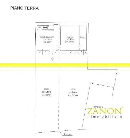 Foto 28 - Casa semi indipendente Via Brolo, Cormons - planimetria 1