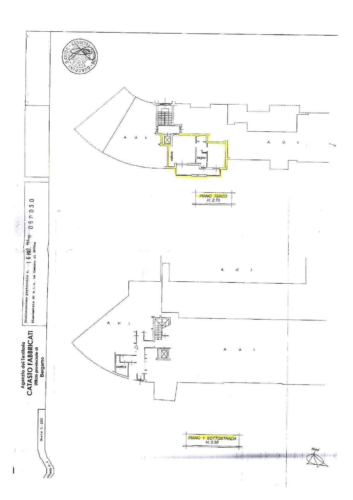 Foto 16 - Two-room apartment via della Croce, Madone - floor plans 1