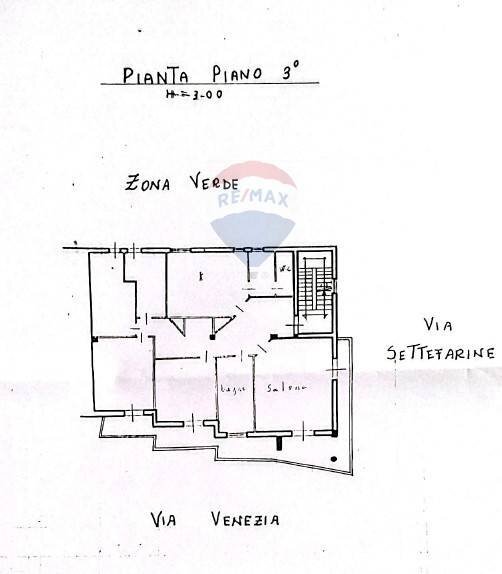 Pianta 2D - Apartment via Venezia
 
180, Gela - floor plans 1