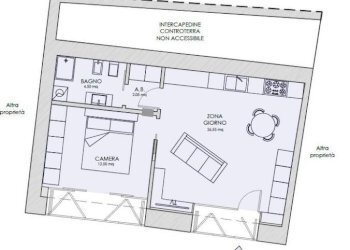 Planimetria - Appartamento via Griselda, Saluzzo - foto 2