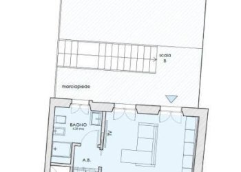 Planimetria - Appartamento via Griselda, Saluzzo - foto 2