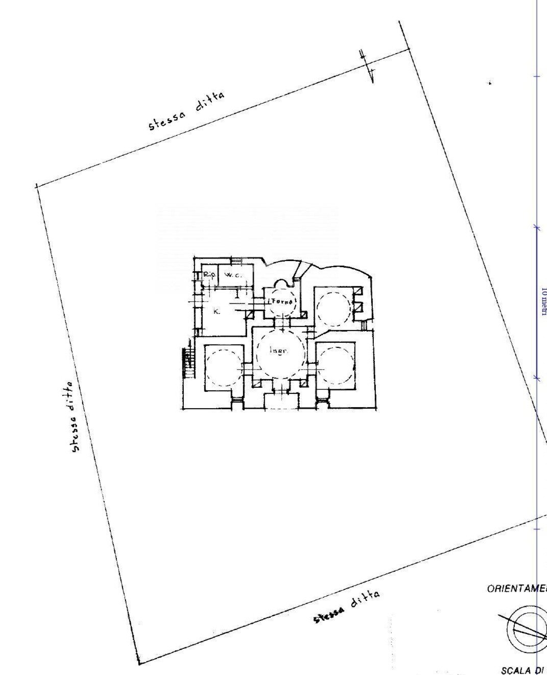 Foto 48 - Villa VIALE DEL MINARETO
 
26, Fasano - planimetria 1