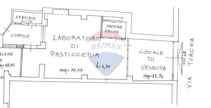Pianta 2D - Laboratory via Turchia
 
48, Acireale - floor plans 1