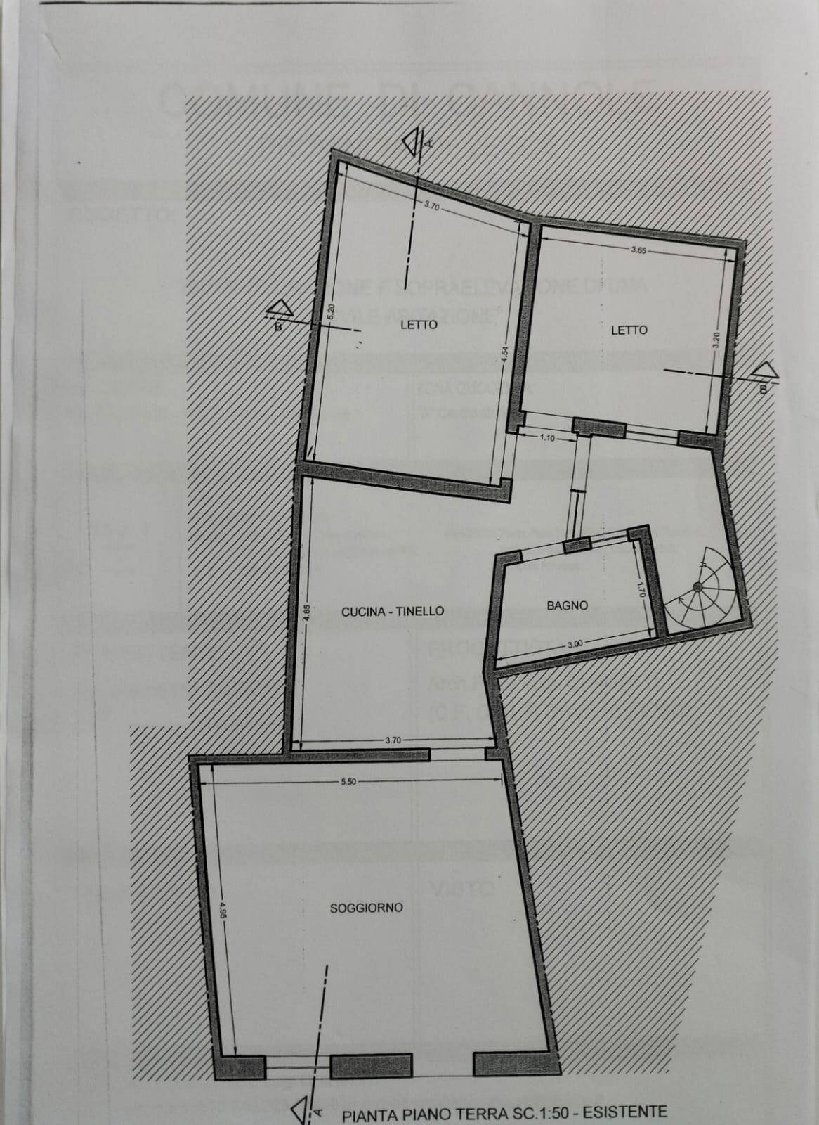 Foto 18 - Independent house Via Tunisi, Cannole - floor plans 1