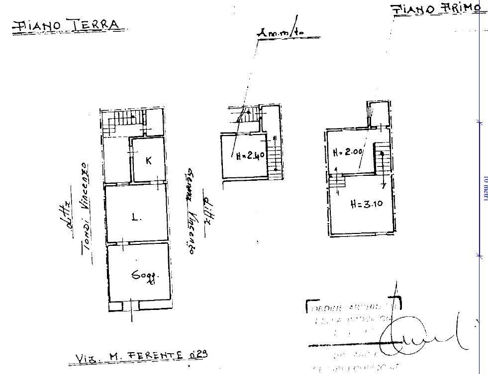Foto 31 - Casa indipendente Via Ferente
 
29, Zollino - planimetria 1