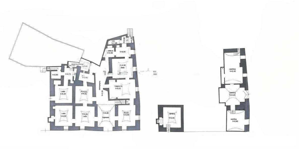 Foto 15 - Villa Piazza Goffredo Mameli
 
14, Minervino di Lecce - planimetria 1