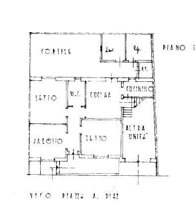 Foto 31 - Casa indipendente Spongano - planimetria 1
