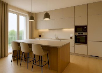 Cucina - Quadrilocale via Pietro Spino, Bergamo - foto 3