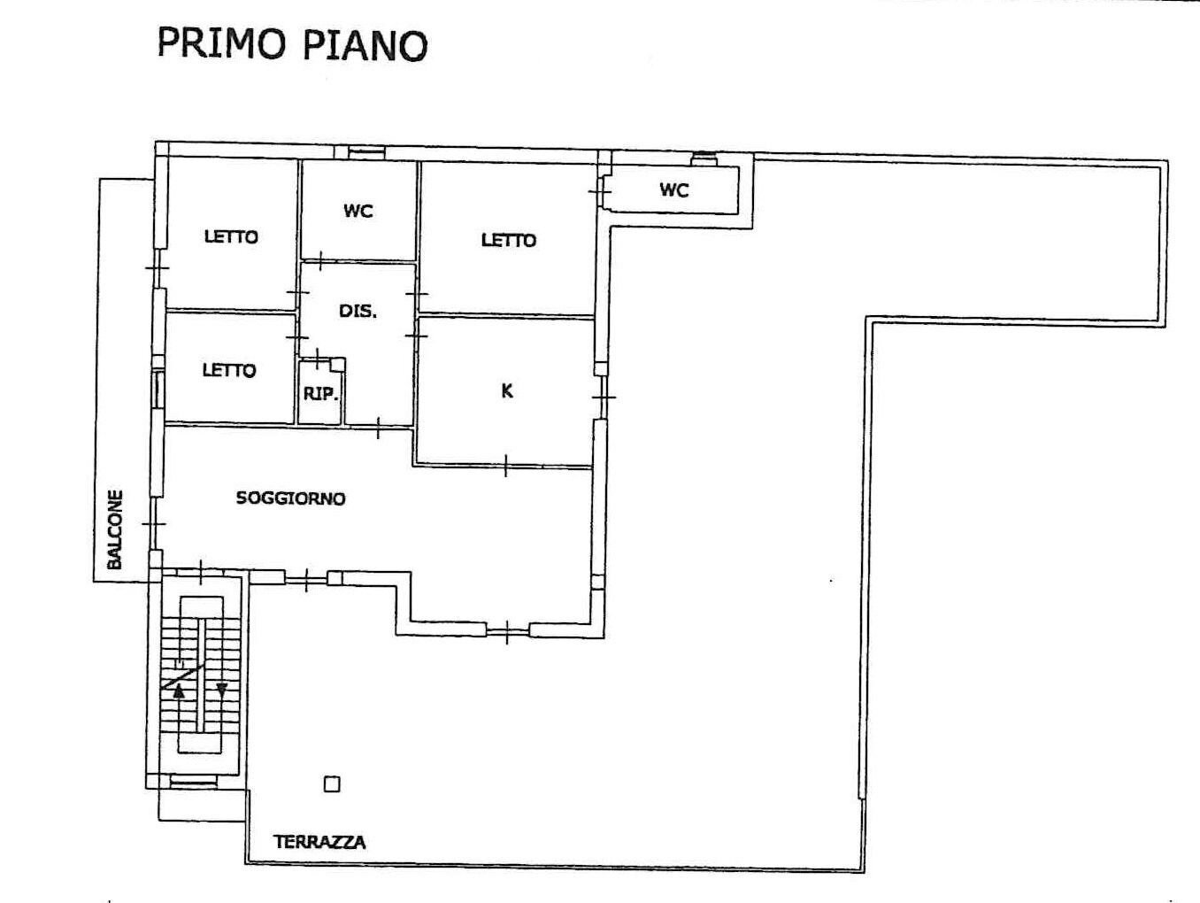 Rustic contrada Case Sparse Pezze, Fasano - floor plans 1