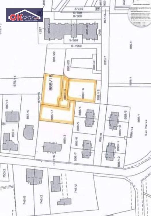 Foto 10 - Terreno edificabile Via Ruggero Grieco, San Canzian d'Isonzo - planimetria 1