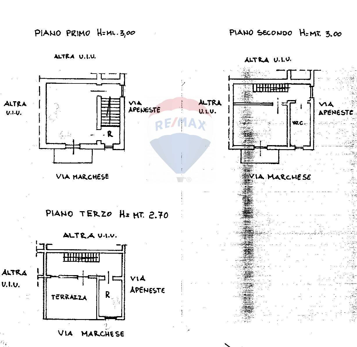 Pianta 2D - Three-room apartment Via Marchese
 
21, Vieste - floor plans 1