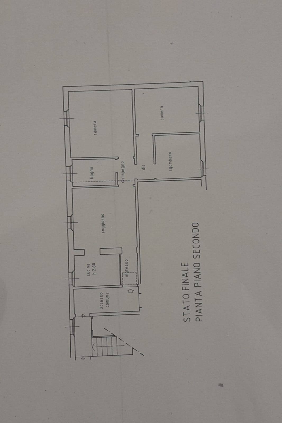 Foto 13 - Appartamento Siena - planimetria 1