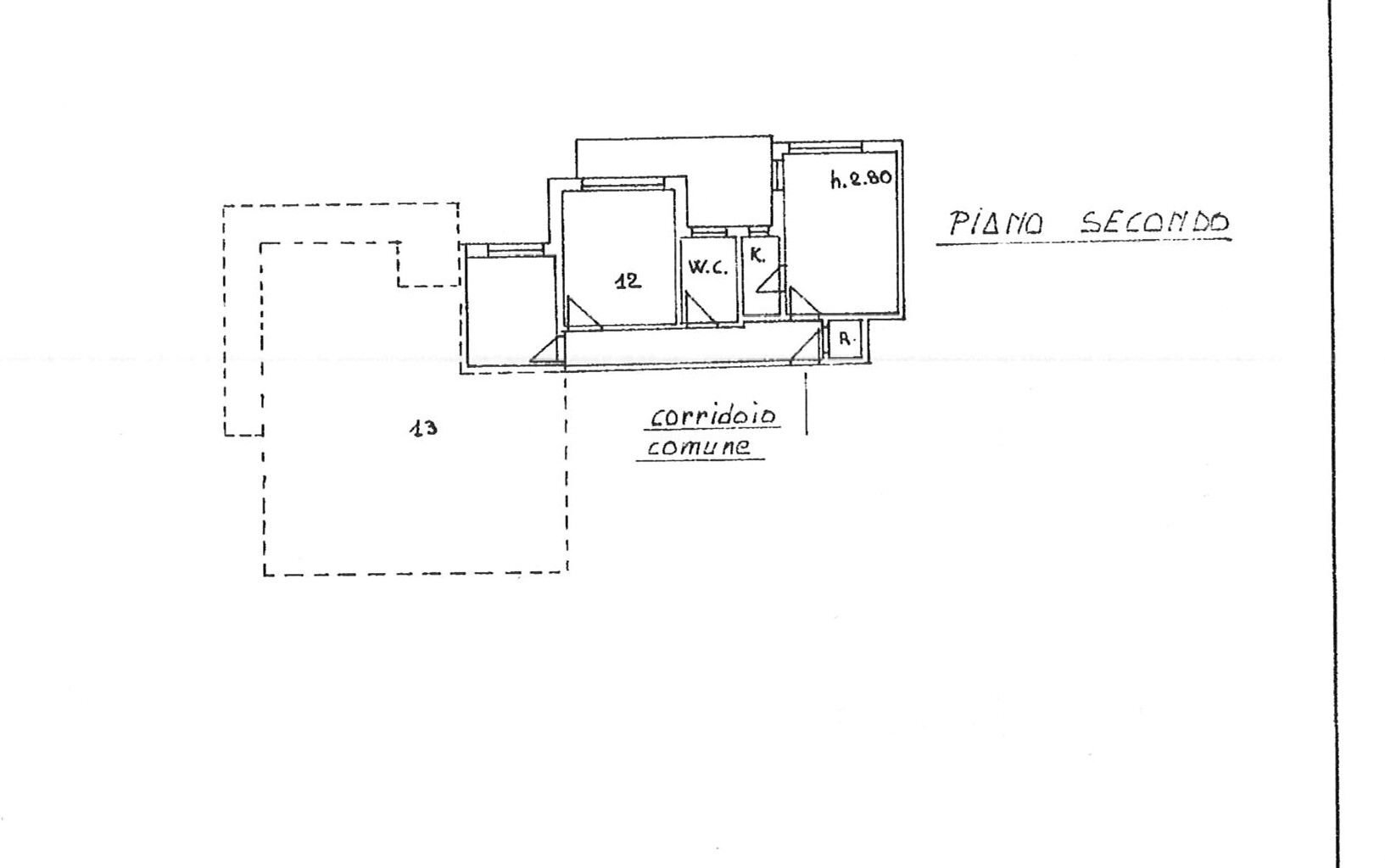 Trilocale via Provinciale San Bartolomeo, 42, Chiusa di Pesio - planimetria 1